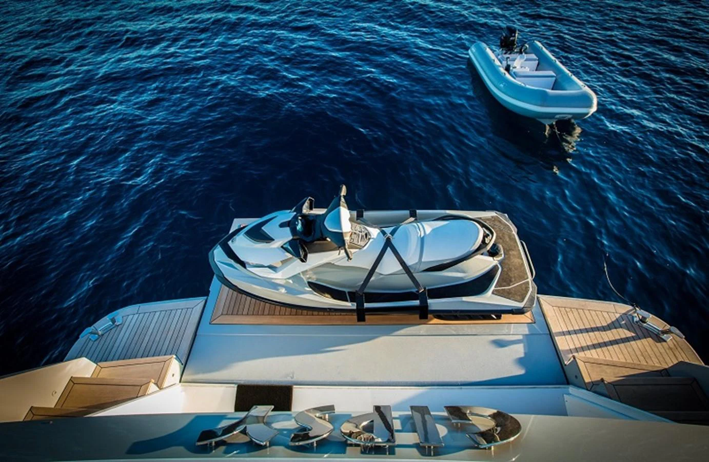 a boat on the water aboard OTAM SD35 Yacht for Sale