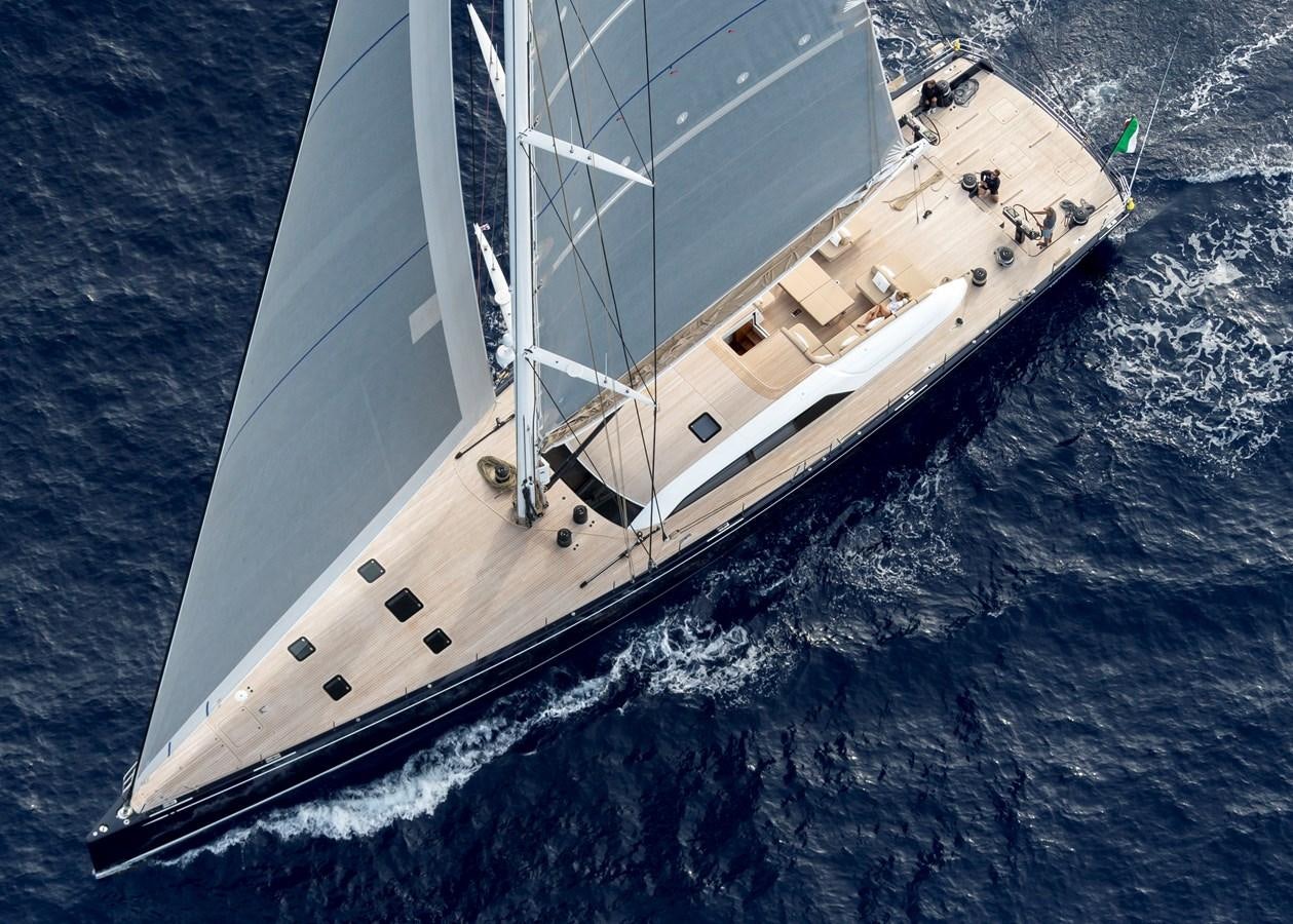 a boat on the water aboard SOLLEONE Yacht for Sale