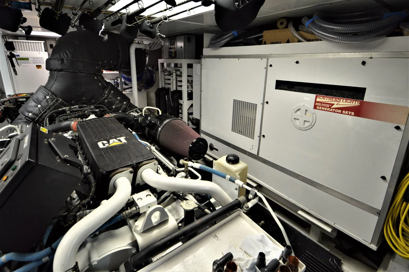 a machine with a large piece of equipment on it aboard MISS STEPHANIE Yacht for Sale