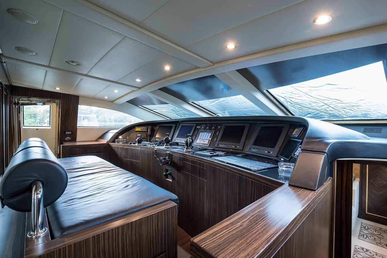 inside of a bus aboard 34M LEOPARD Yacht for Sale