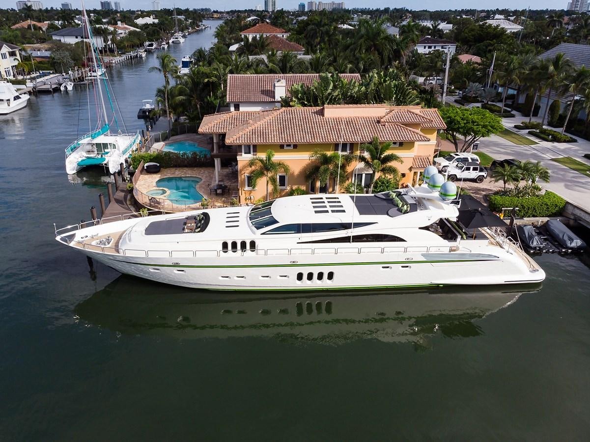 a boat in the water aboard 34M LEOPARD Yacht for Sale