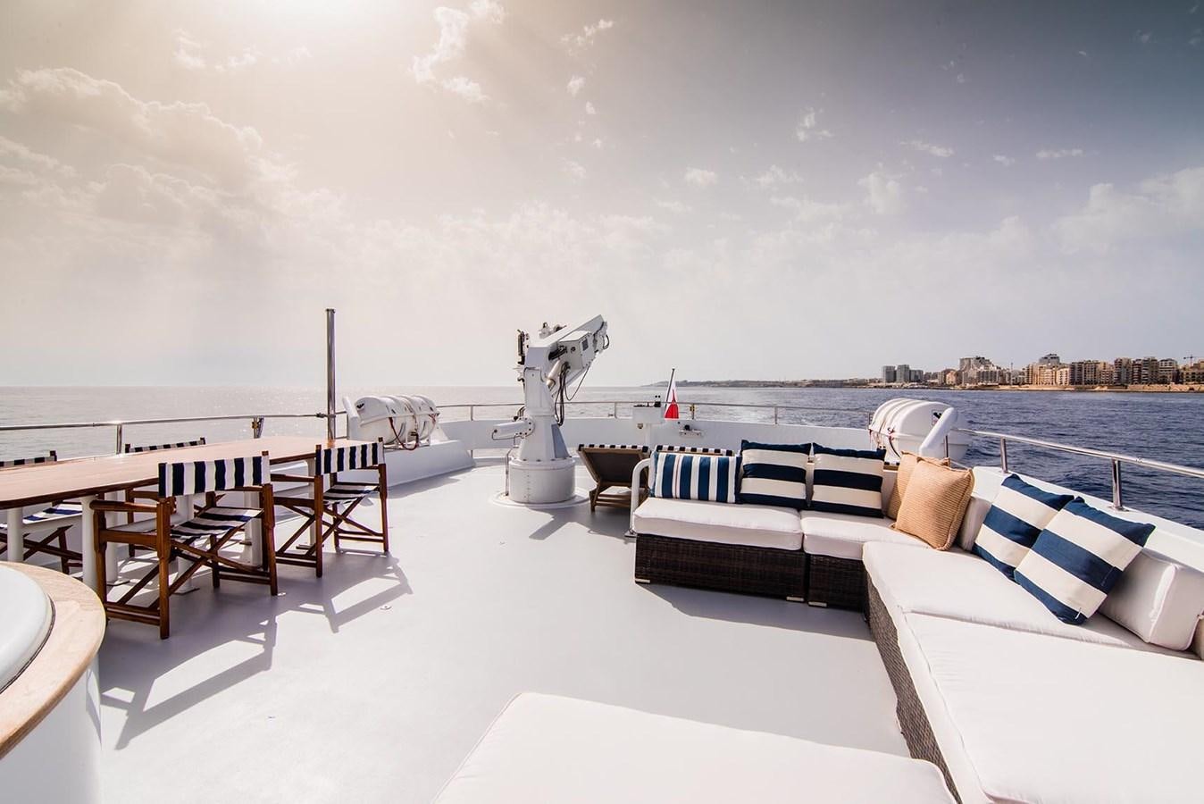 a boat on the water aboard CRISS C Yacht for Sale