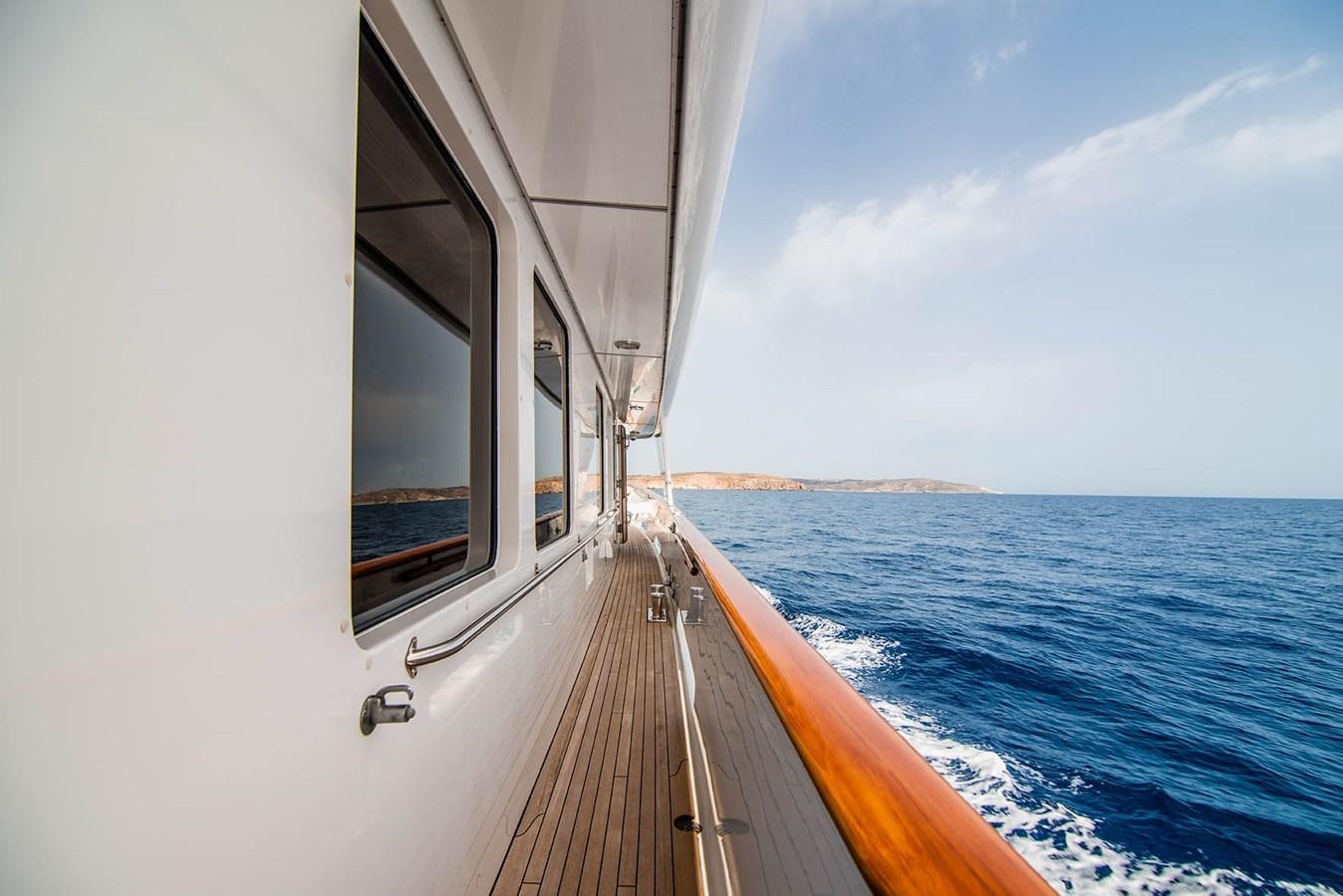 a boat on the water aboard CRISS C Yacht for Sale