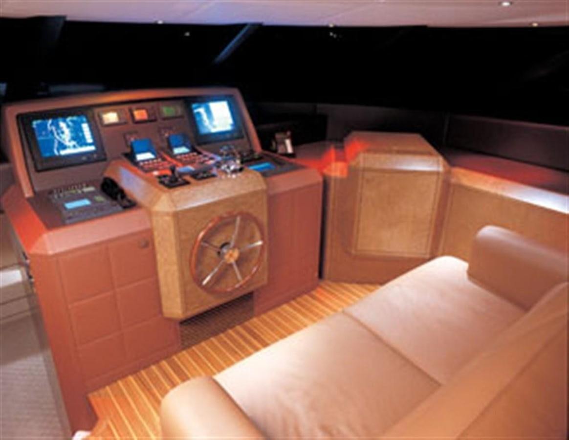 a room with a couch and a tv aboard BENITA BLUE Yacht for Sale
