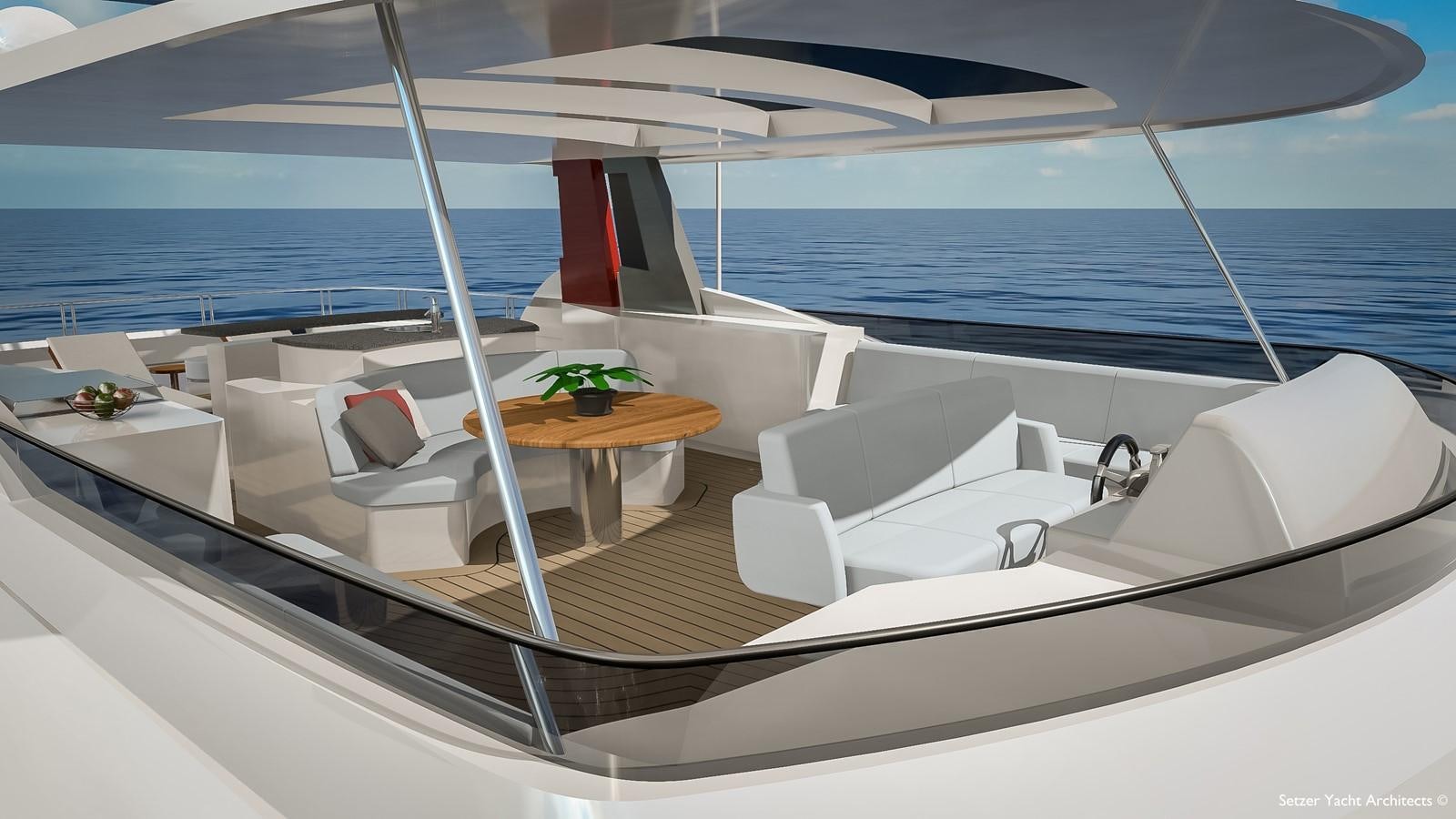 a boat on the water aboard 3200 TRIDENT Yacht for Sale
