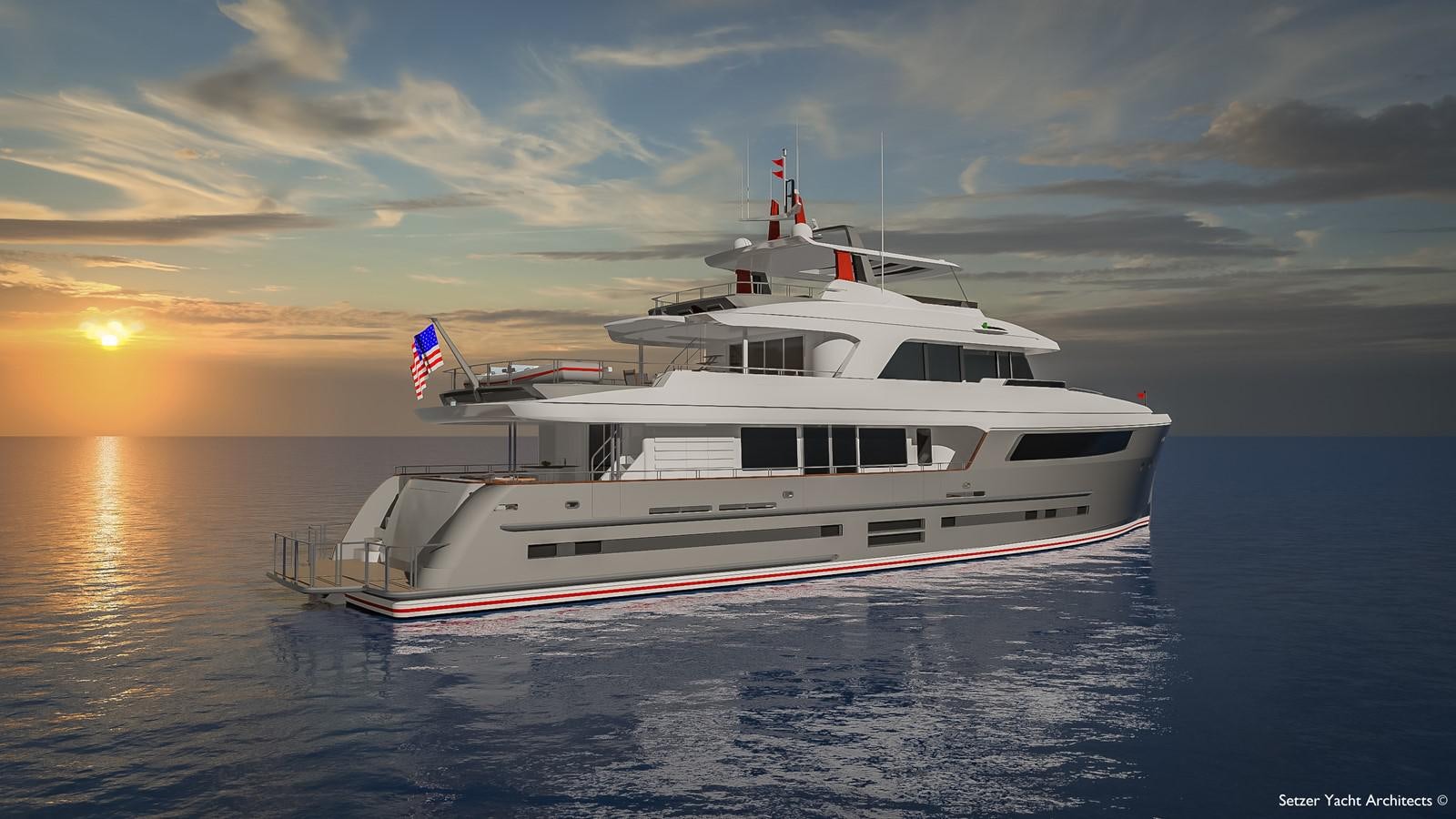 a boat on the water aboard 3200 TRIDENT Yacht for Sale