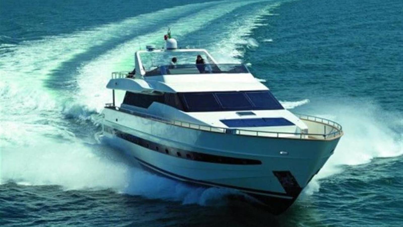 a boat on the water aboard TECNOMAR 34 NADARA Yacht for Sale