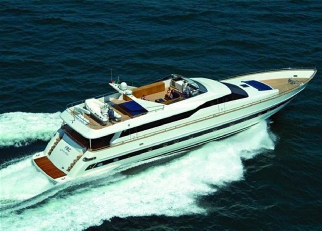 a boat on the water aboard TECNOMAR 34 NADARA Yacht for Sale