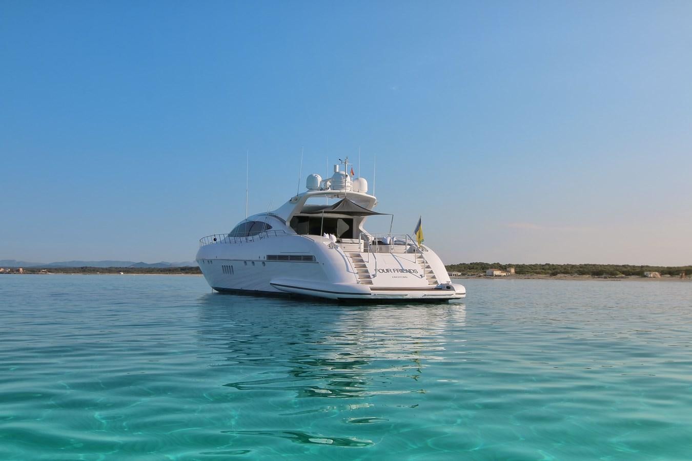 a boat in the water aboard LE MAGNIFIQUE Yacht for Sale