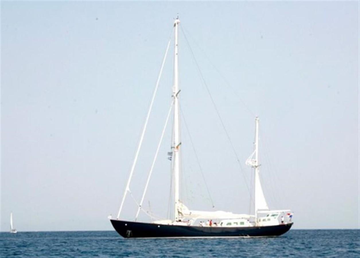 a sailboat on the water aboard SWEDISH GOVERMENT Yacht for Sale