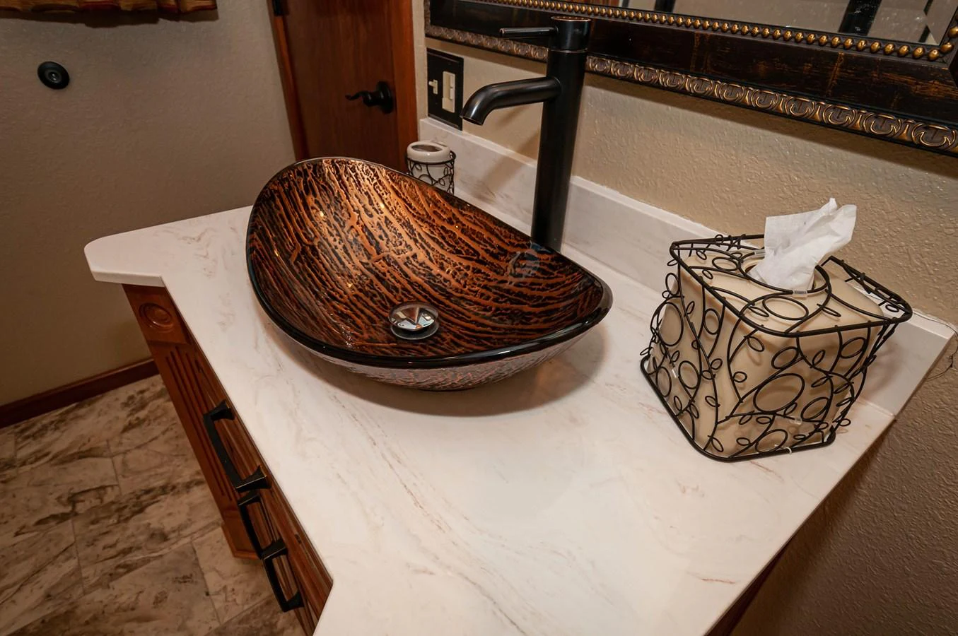 a wooden toilet with a basket aboard LE COLBY JEAN Yacht for Sale