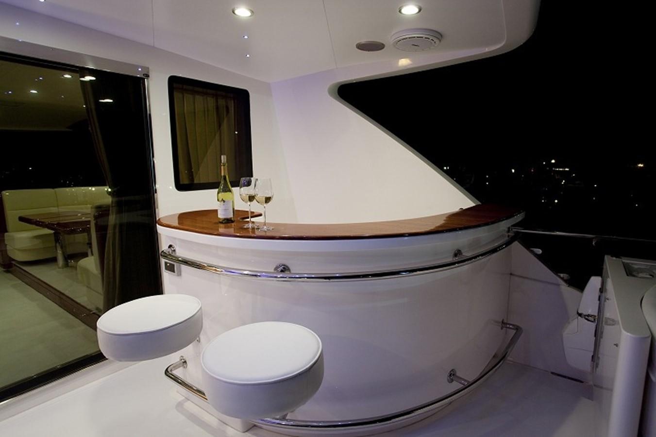 a fancy bathroom with a glass of wine and a bathtub aboard QUEEN GRACE Yacht for Sale