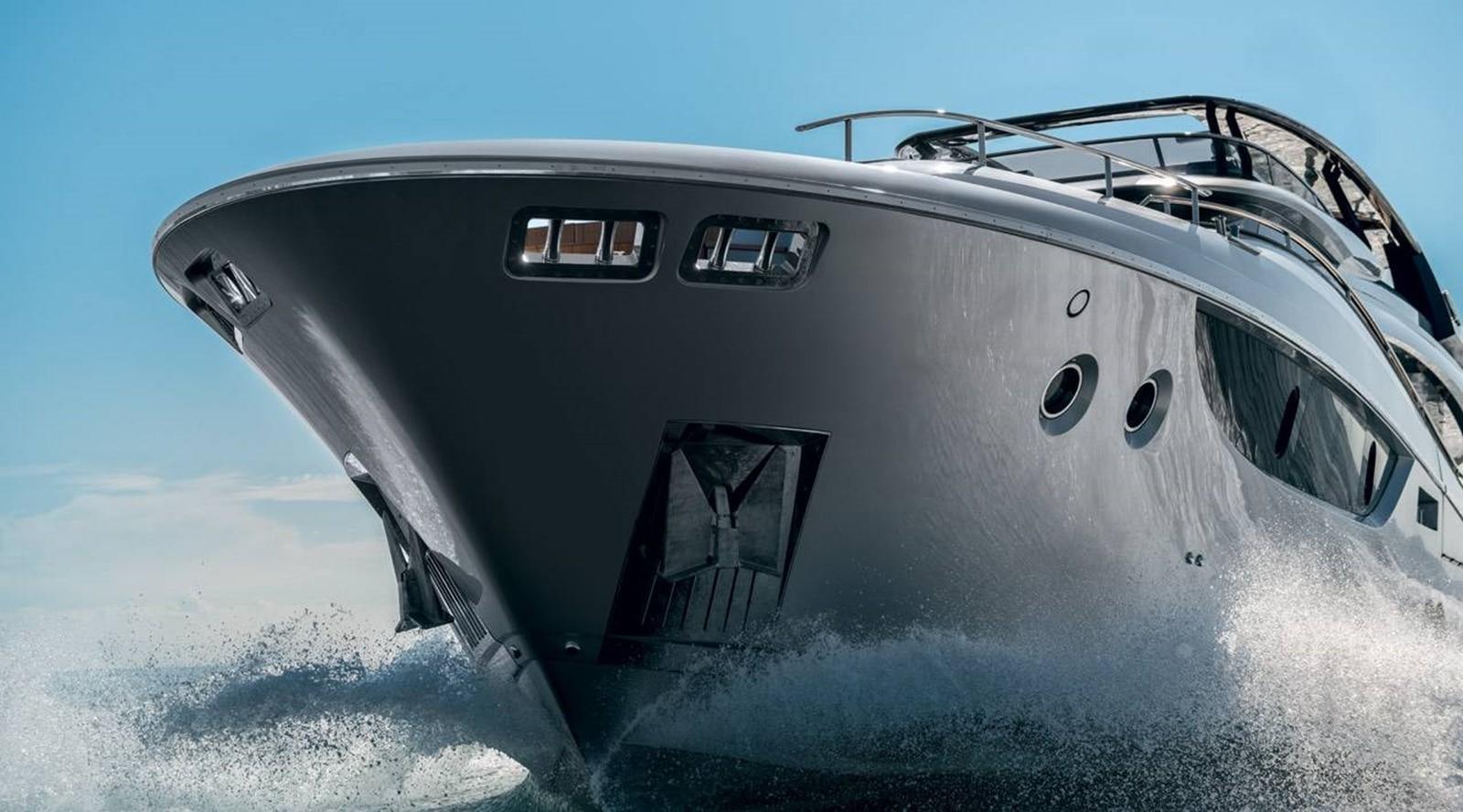 a space ship in the clouds aboard MONTE CARLO YACHTS MCY 105 Yacht for Sale