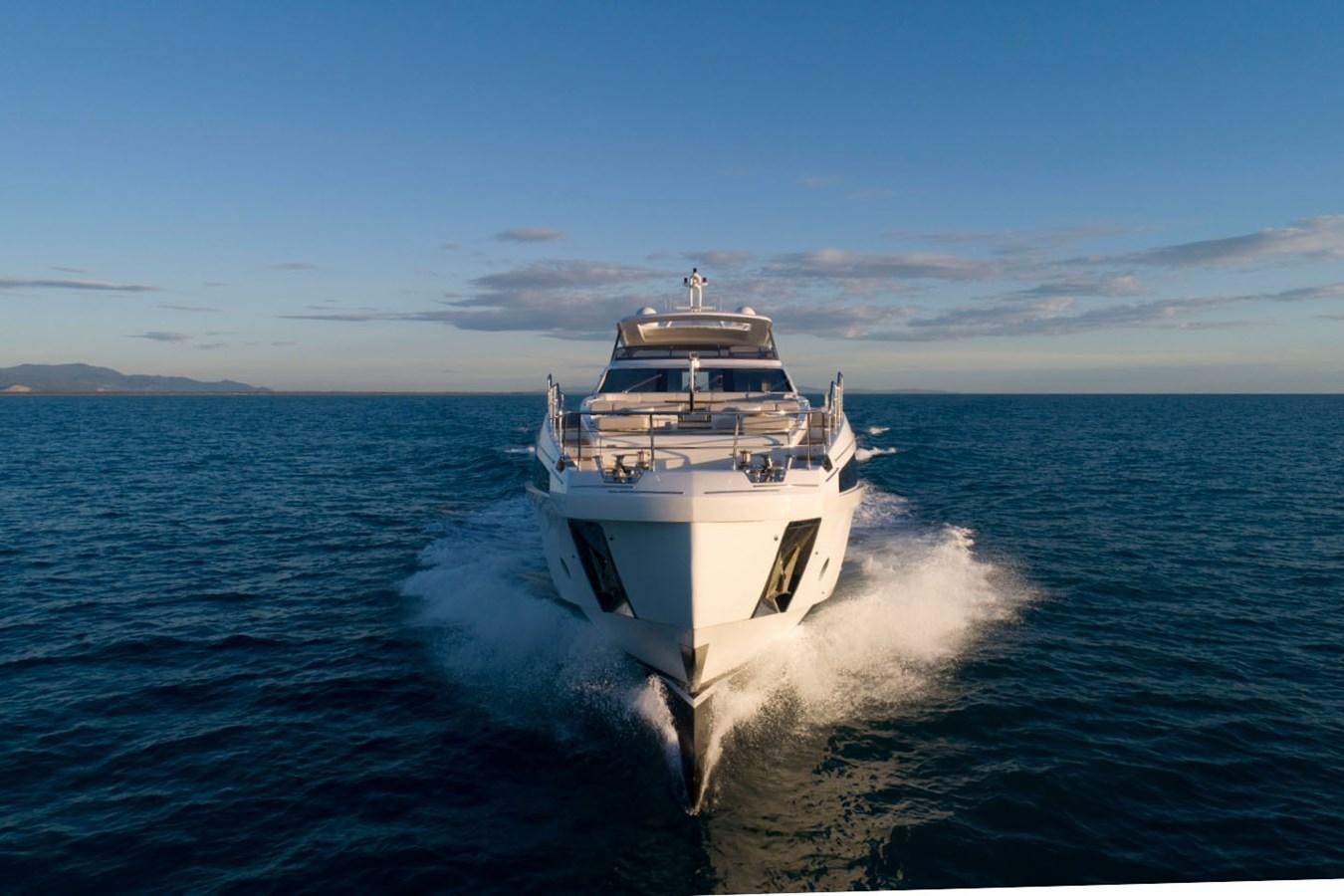 a ship on the water aboard ALBA Yacht for Sale
