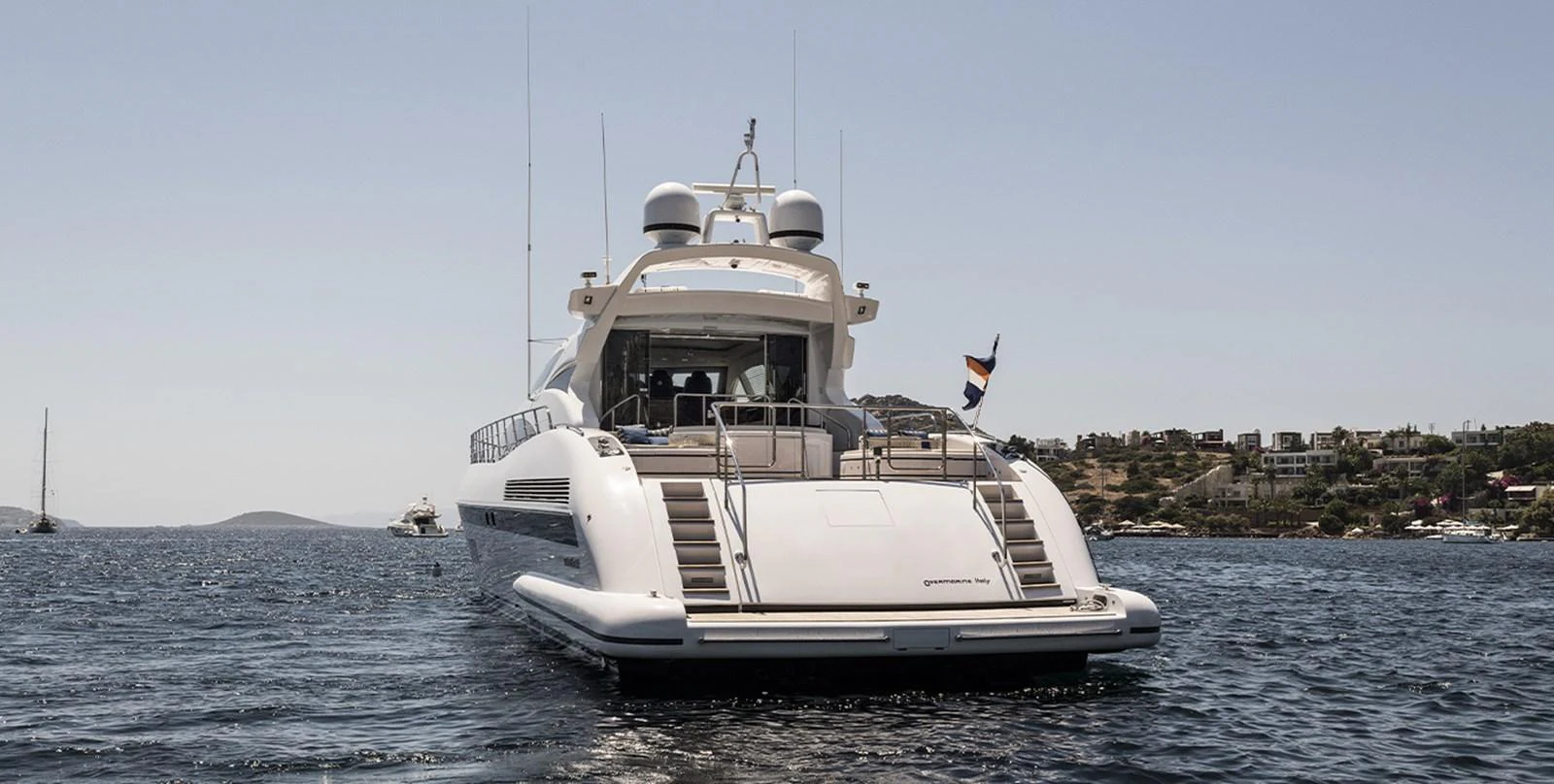 a boat on the water aboard DANUSH Yacht for Sale