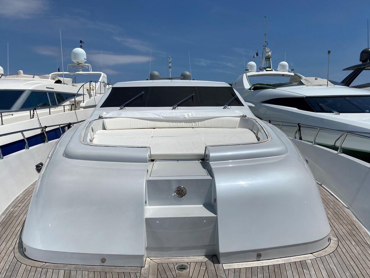 a group of yachts in a marina aboard JADE Yacht for Sale