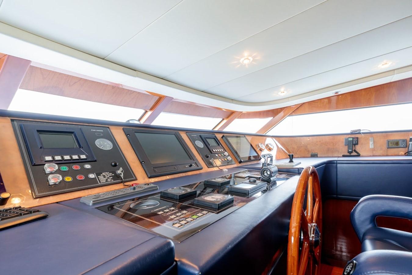 inside of a vehicle aboard PARAM JAMUNA III Yacht for Sale