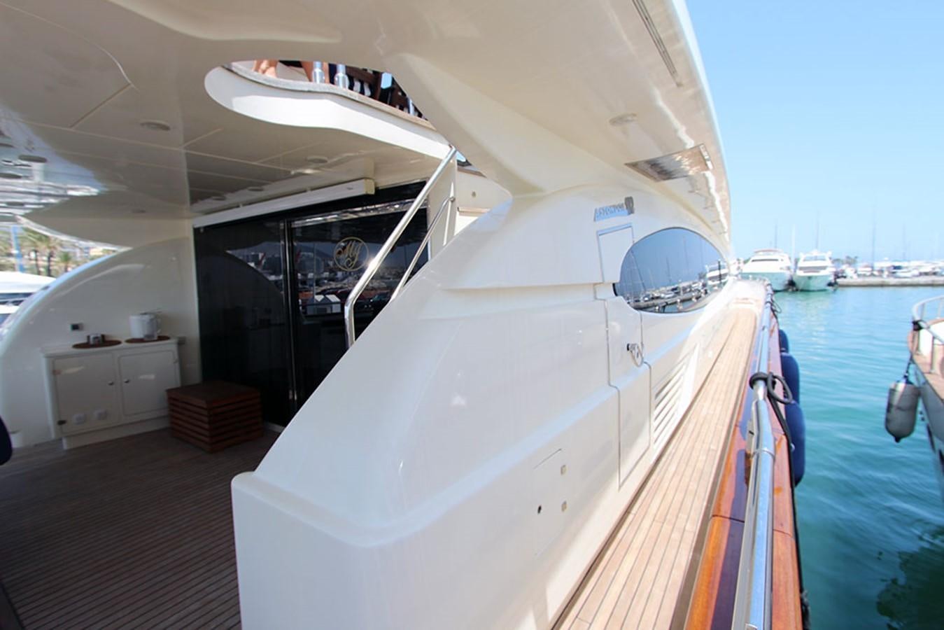 a boat in the water aboard MARIA JOSE Yacht for Sale