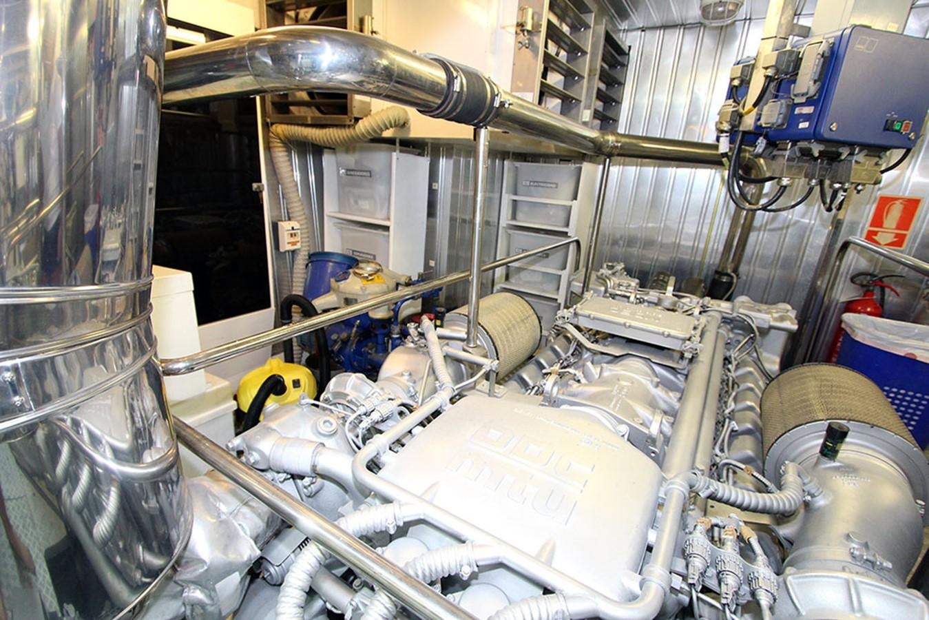 a factory with machinery aboard MARIA JOSE Yacht for Sale