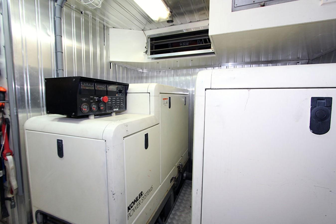 a machine in a room aboard MARIA JOSE Yacht for Sale