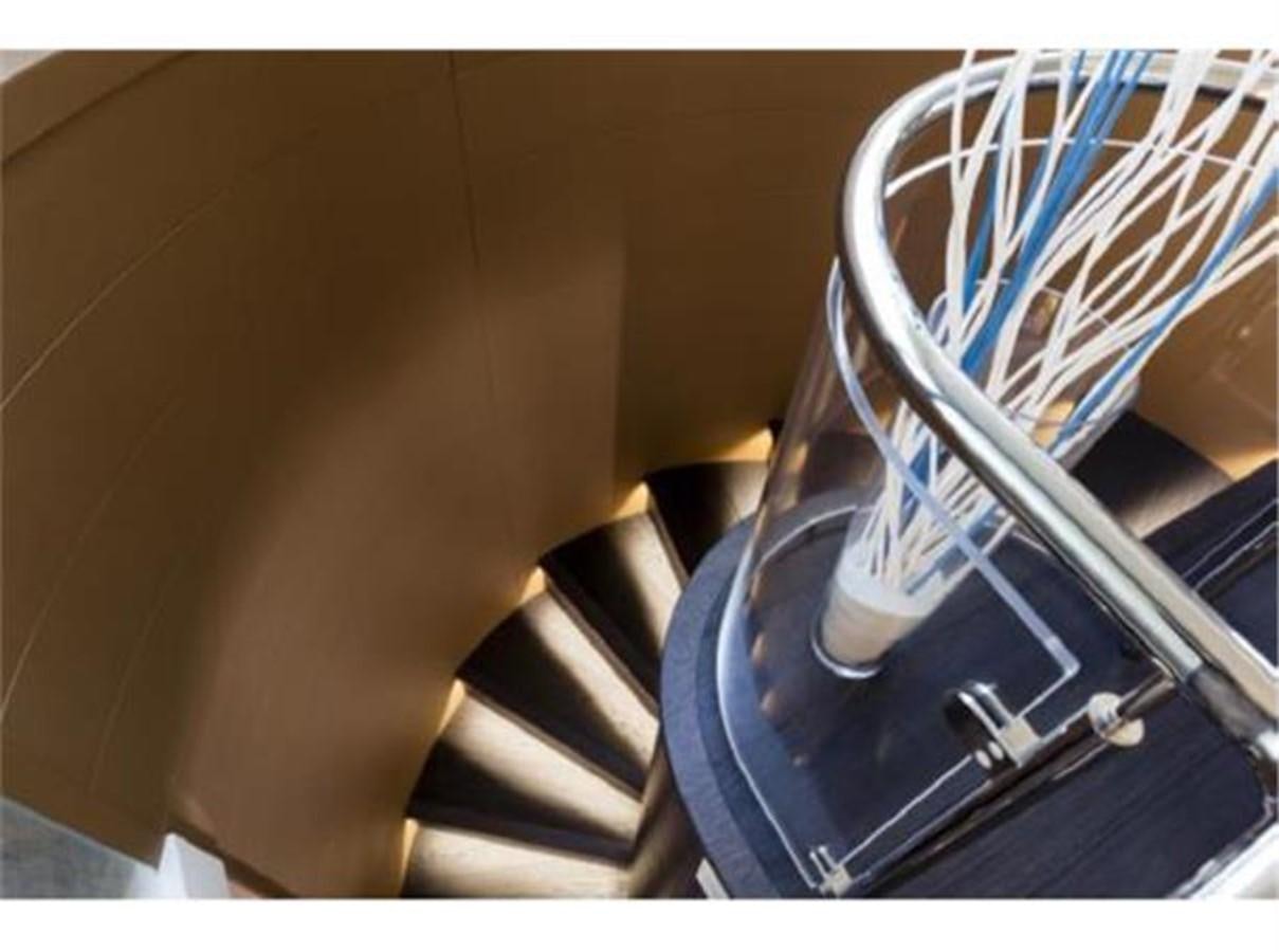 a close-up of some cables aboard FRANCESCA Yacht for Sale