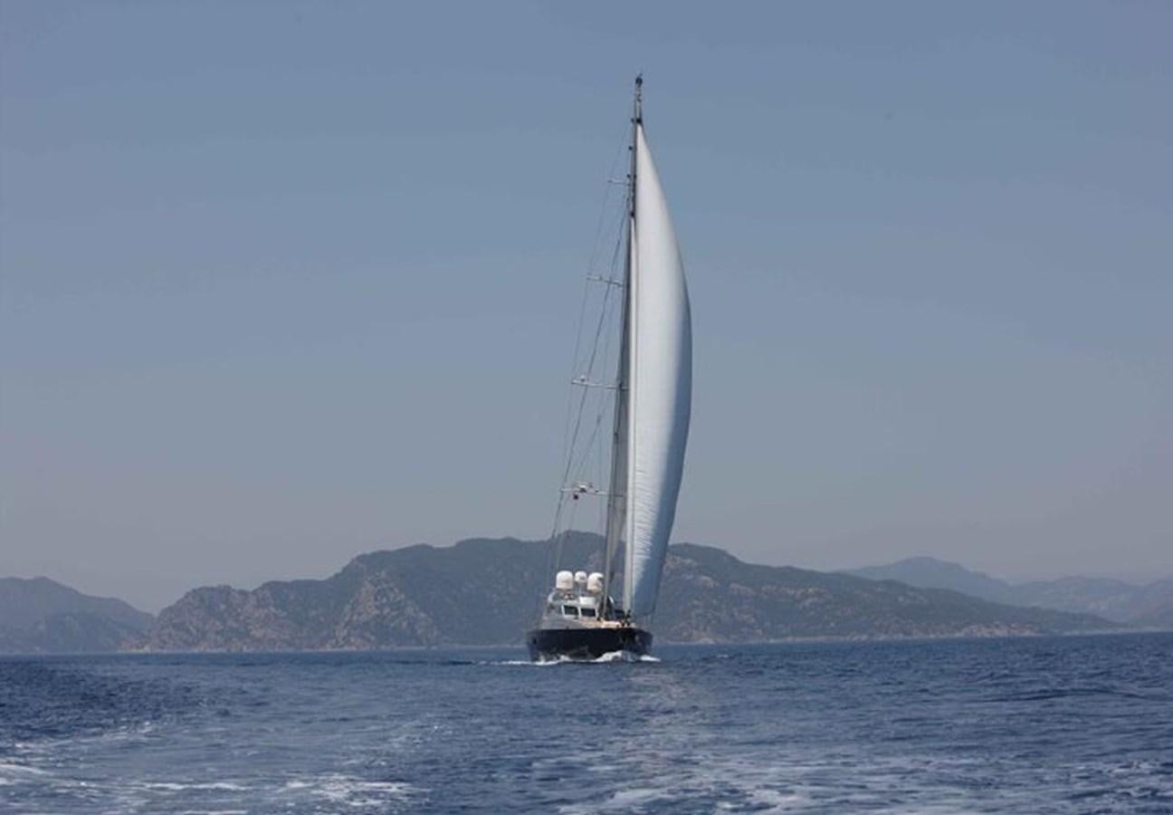 a sailboat on the water aboard OCEAN STAR Yacht for Sale
