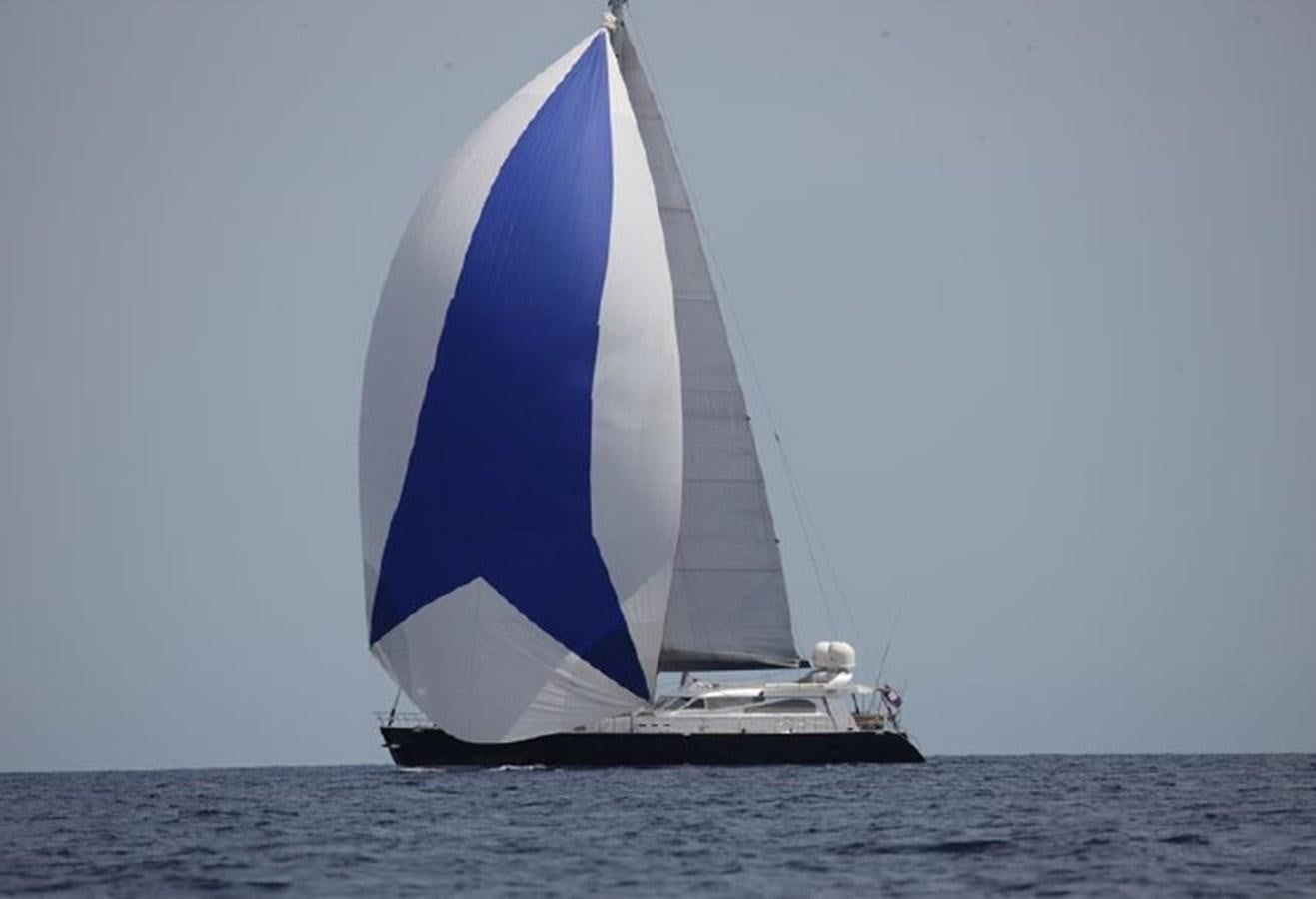 a sailboat on the water aboard OCEAN STAR Yacht for Sale