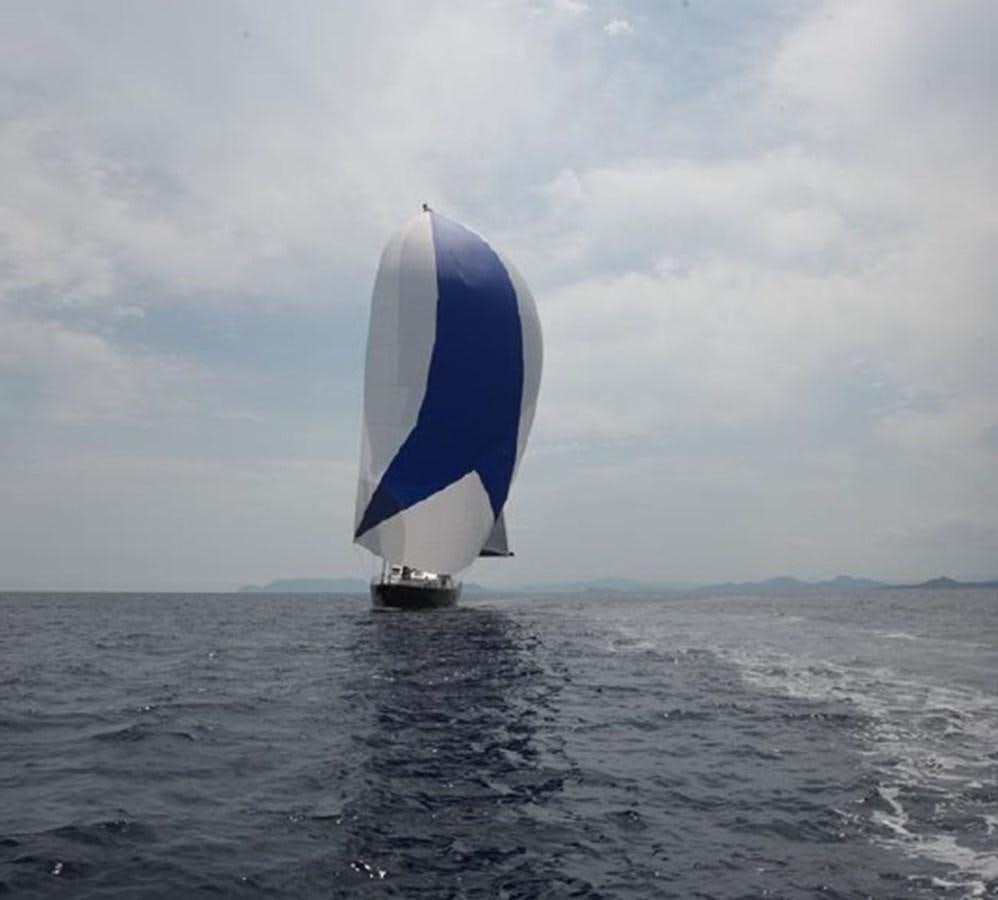 a sailboat on the water aboard OCEAN STAR Yacht for Sale