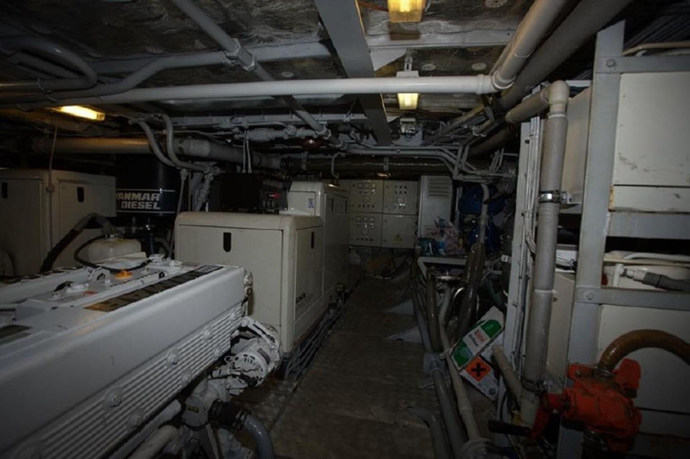 a room with machinery aboard OCEAN STAR Yacht for Sale