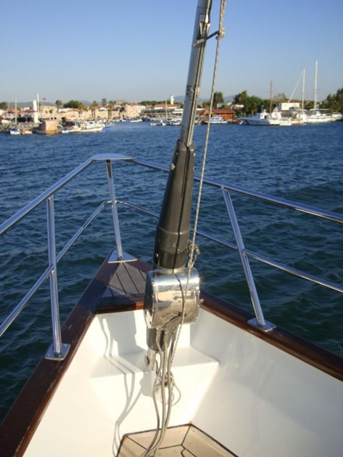 a boat on the water aboard ADEVIYE Yacht for Sale