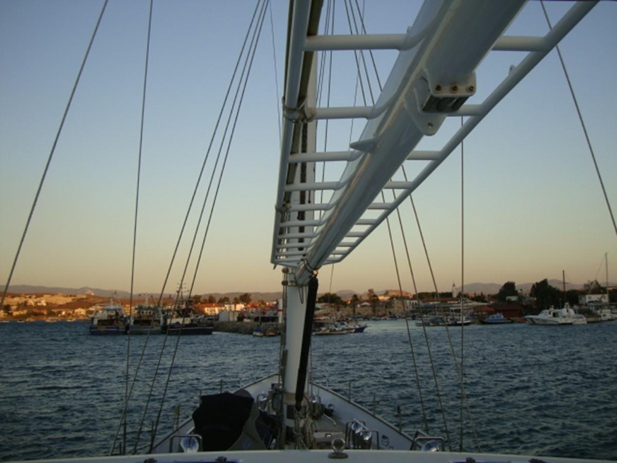 a sailboat on the water aboard ADEVIYE Yacht for Sale