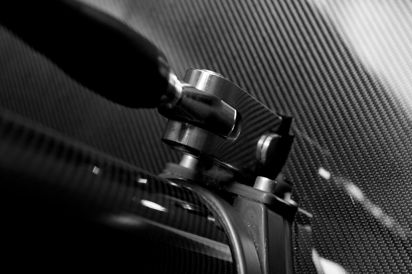 a close-up of a bicycle aboard WALLY LOVE Yacht for Charter