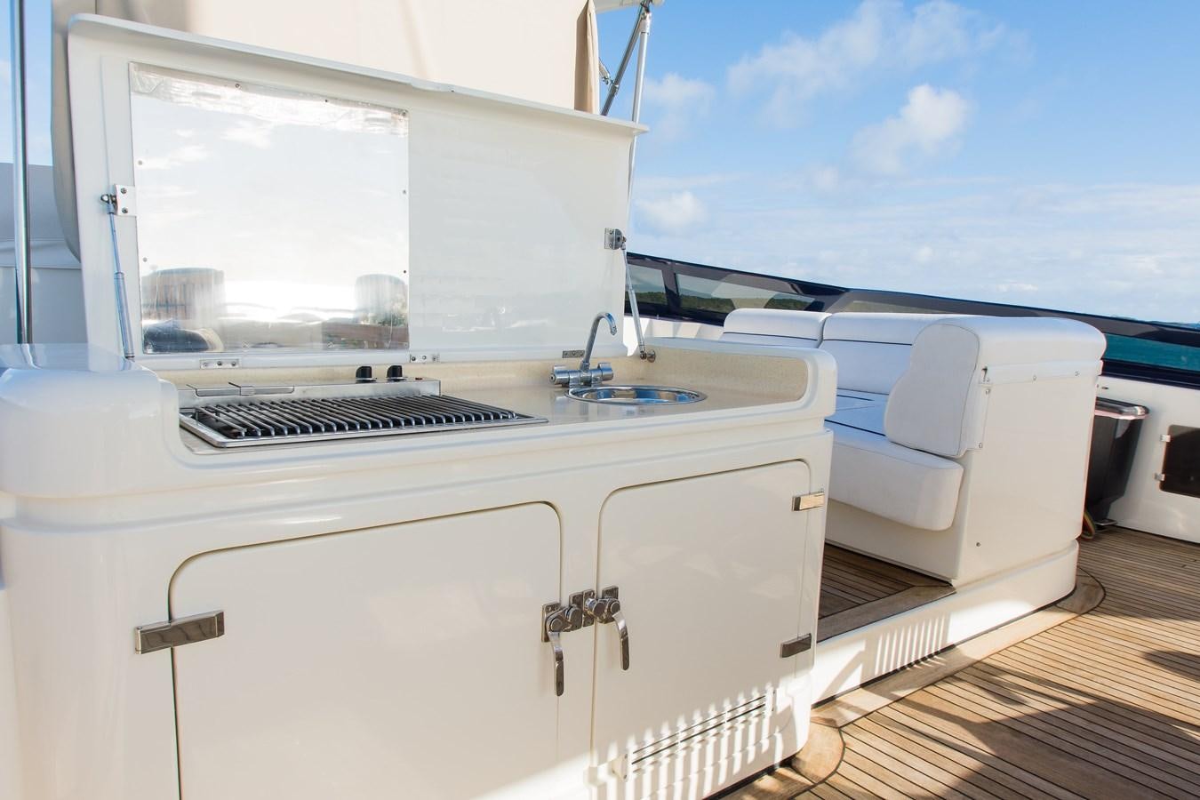 a white machine with a keyboard aboard NO NAME AZIMUT 100 JUMBO Yacht for Sale