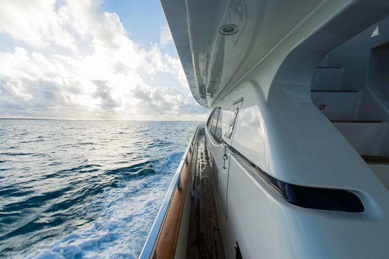 a boat on the water aboard NO NAME AZIMUT 100 JUMBO Yacht for Sale