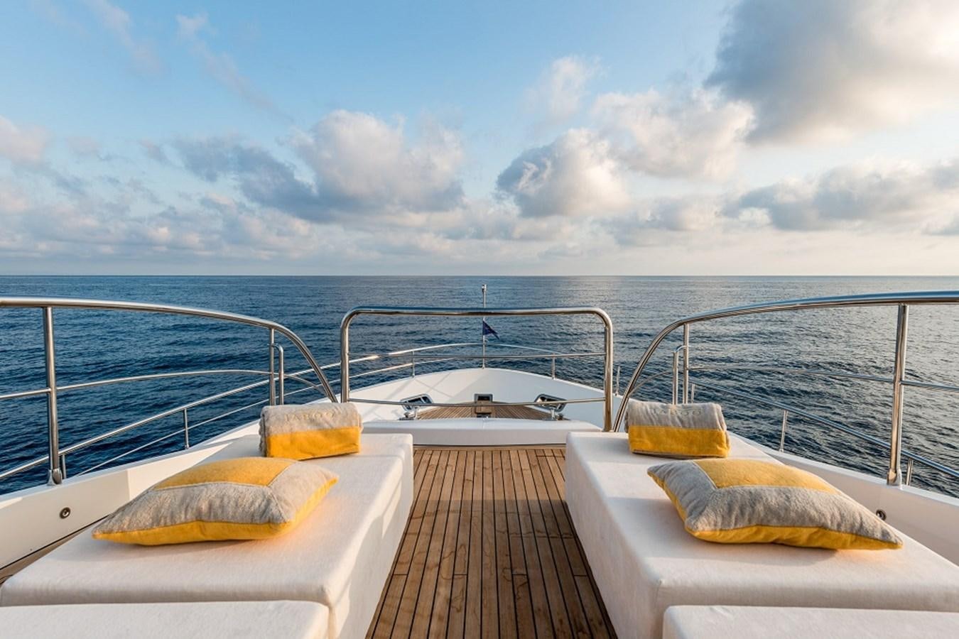 a boat on the water aboard TABOO OF THE SEAS Yacht for Sale