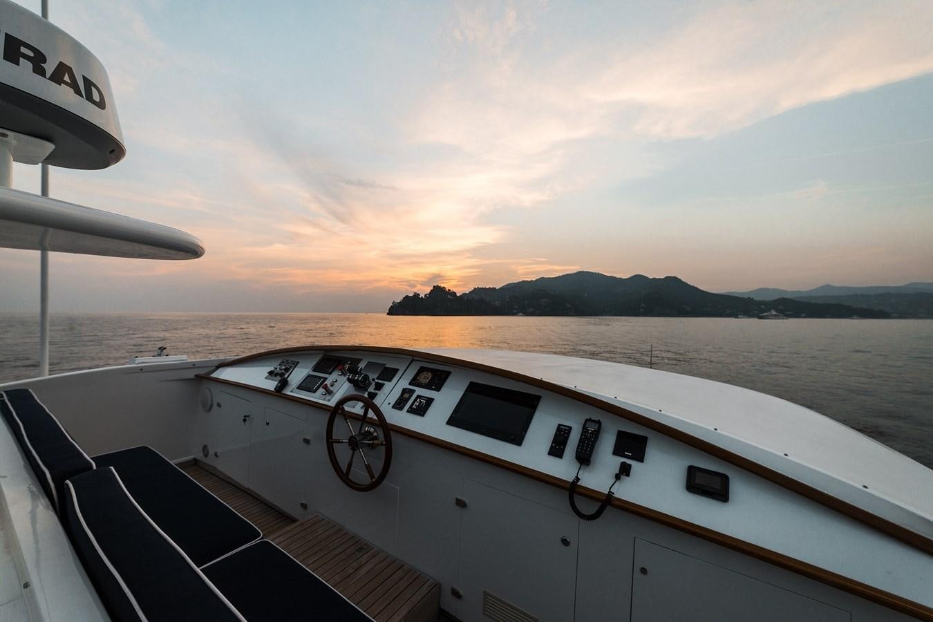 a boat on the water aboard PAOLUCCI Yacht for Sale