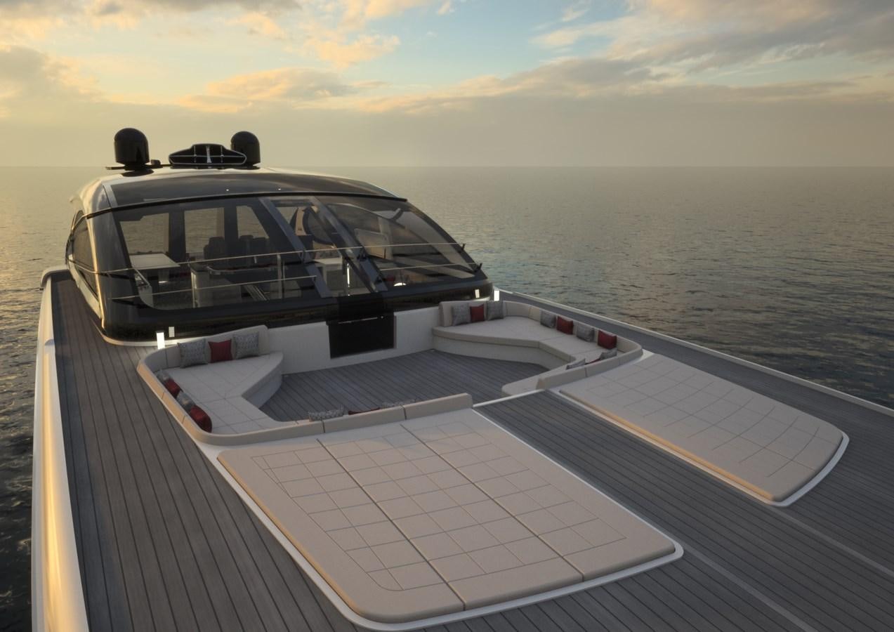 a boat on the water aboard ISA SUPER SPORTIVO 100 GTO Yacht for Sale