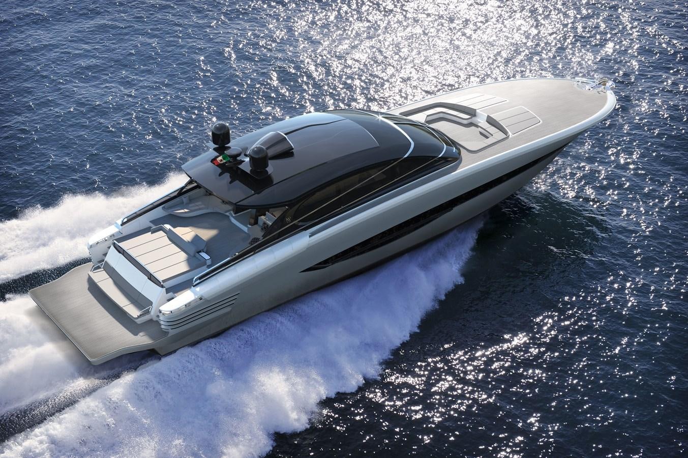 a boat on the water aboard ISA SUPER SPORTIVO 100 GTO Yacht for Sale