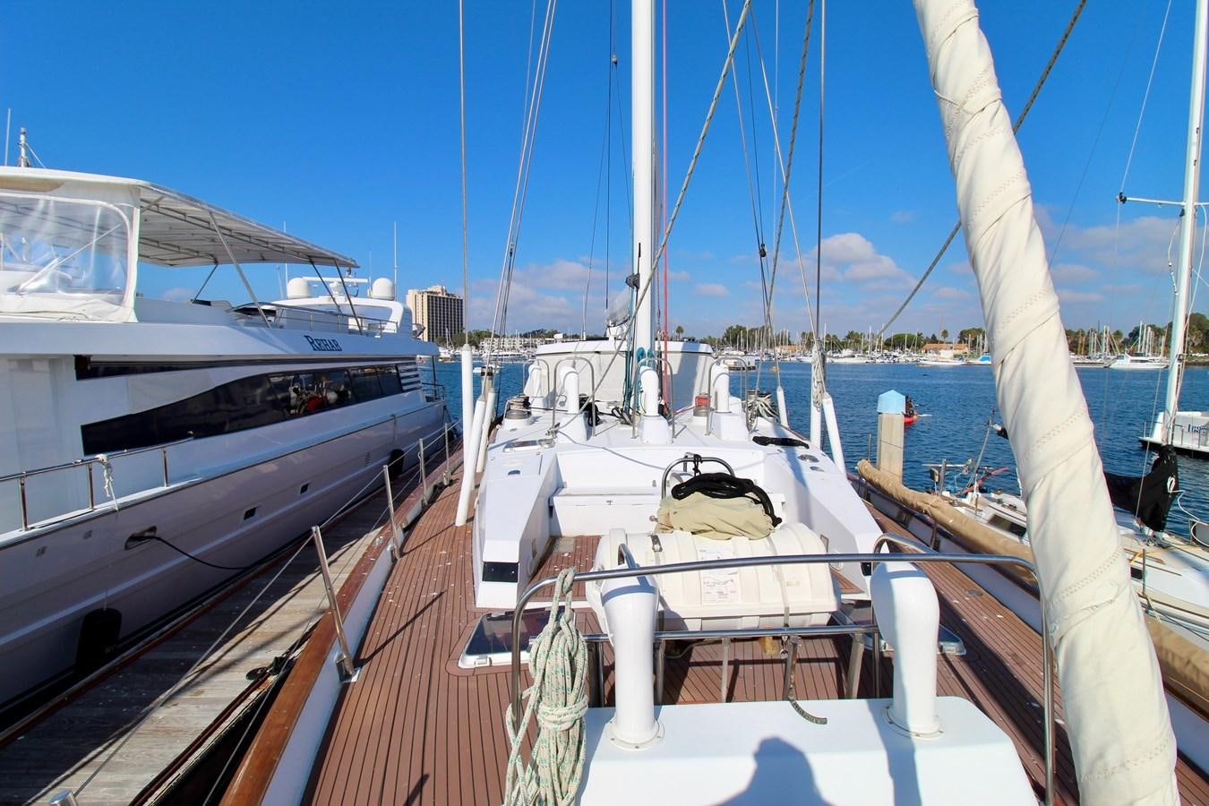 a group of boats are parked in a harbor aboard ODYSSEUS Yacht for Sale