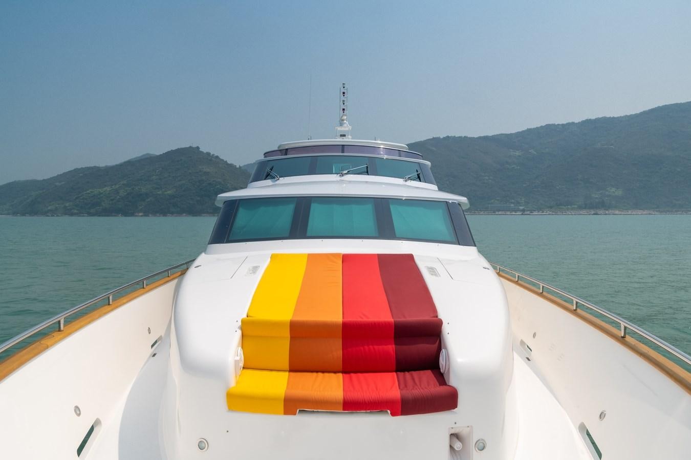 a boat on the water aboard VICTORIOUS Yacht for Charter