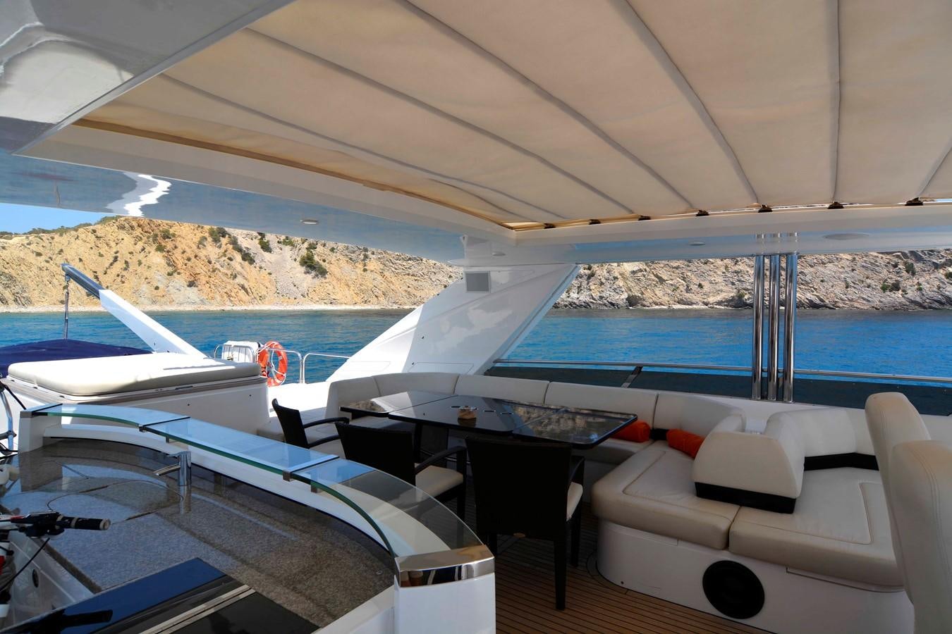 a boat on the water aboard MAESTRO Yacht for Sale