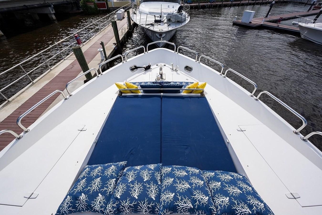 a boat on a river aboard OSSUM DREAM Yacht for Sale