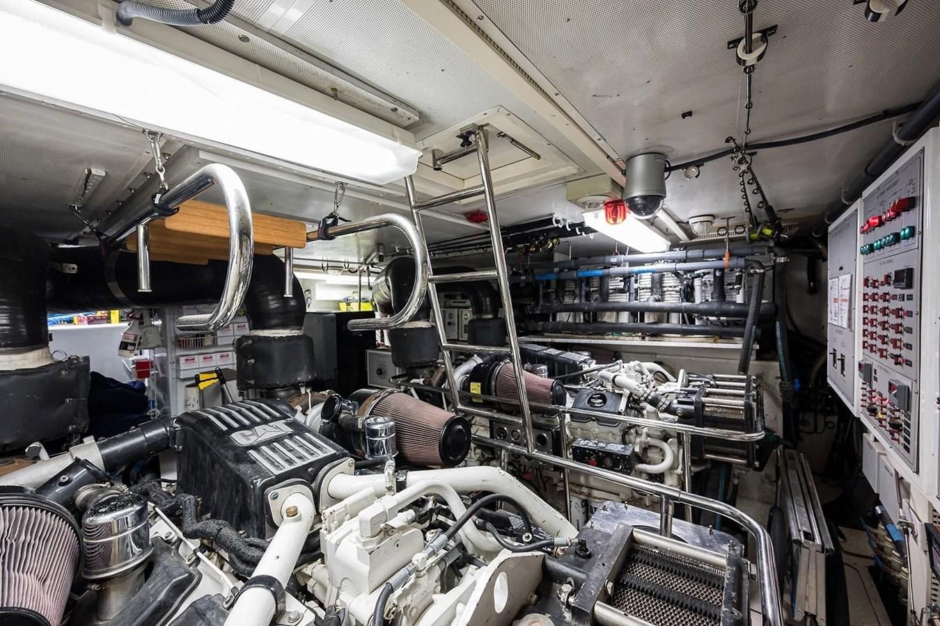 a machine with wires aboard OSSUM DREAM Yacht for Sale