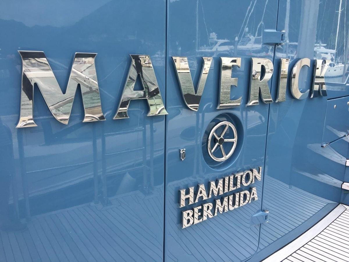 text aboard MAVERICK Yacht for Sale