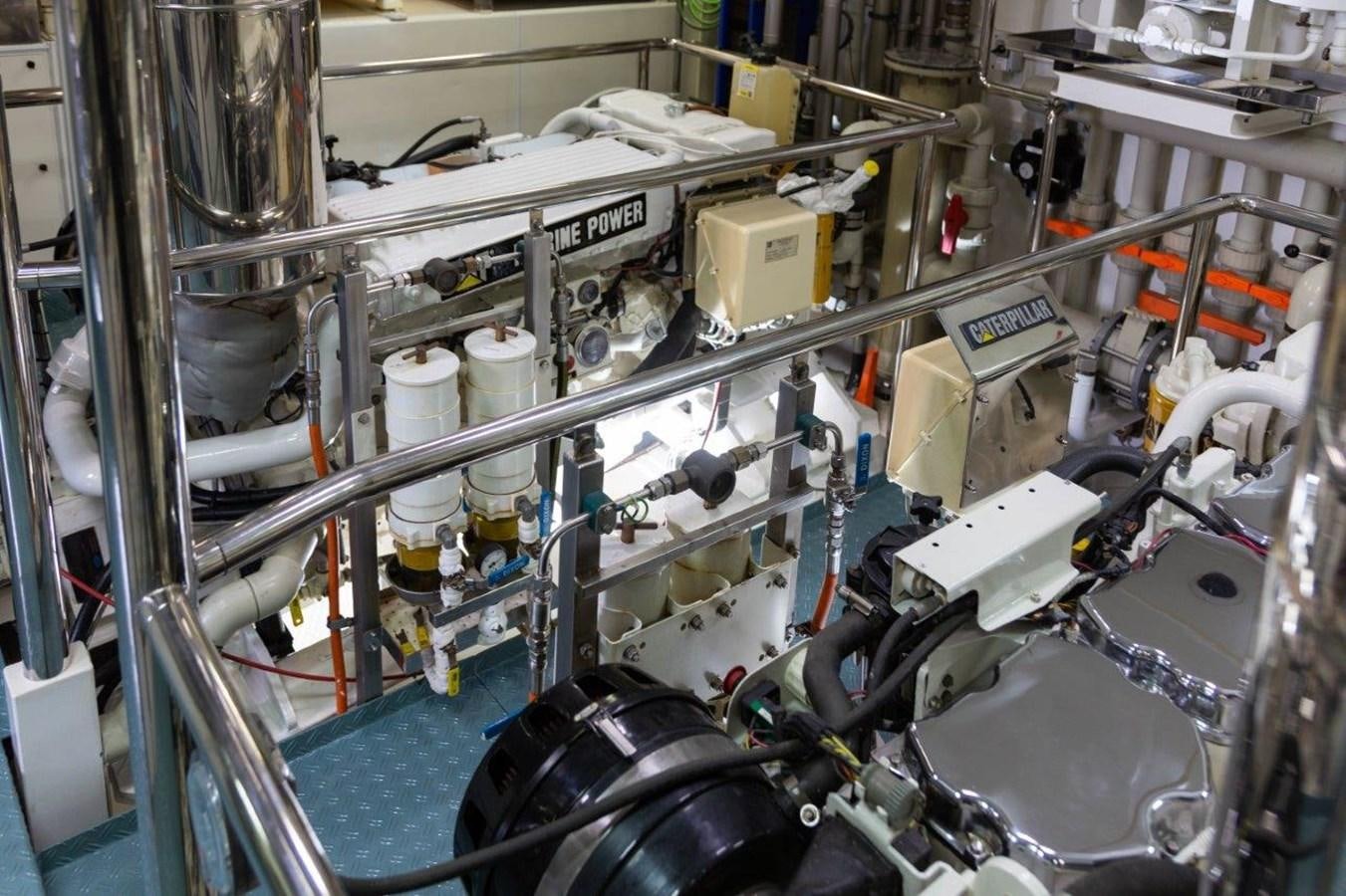 a machine with many wires aboard MAVERICK Yacht for Sale