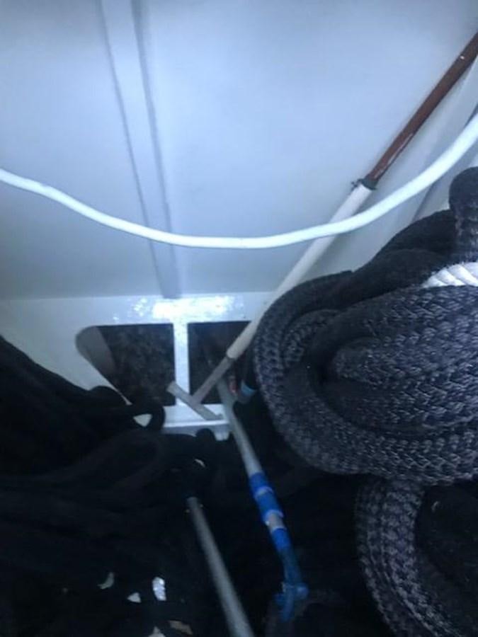 a close-up of a machine aboard MAVERICK Yacht for Sale