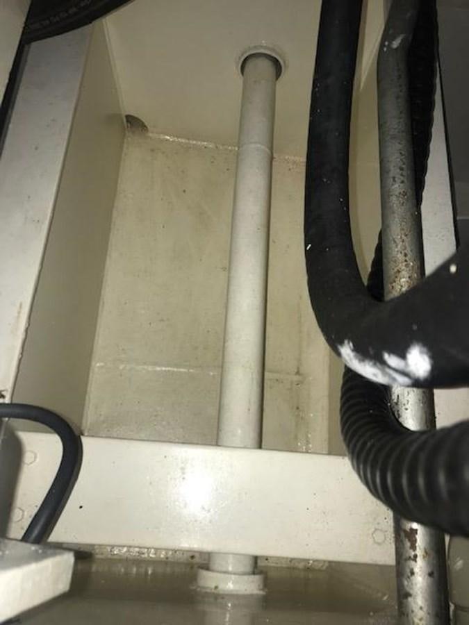 a metal pipe with a metal handle aboard MAVERICK Yacht for Sale