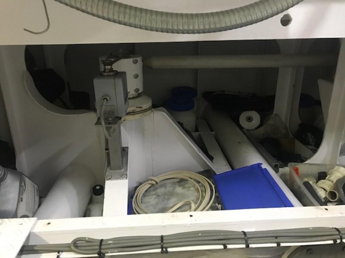 a close-up of a machine aboard MAVERICK Yacht for Sale