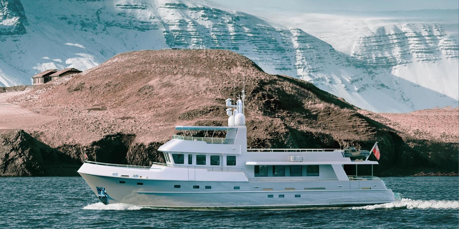 a boat on the water aboard MAVERICK Yacht for Sale