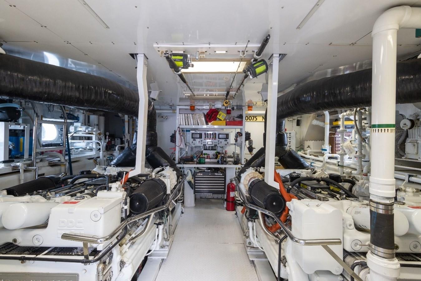 inside view of a factory aboard CARPE DIEM Yacht for Sale